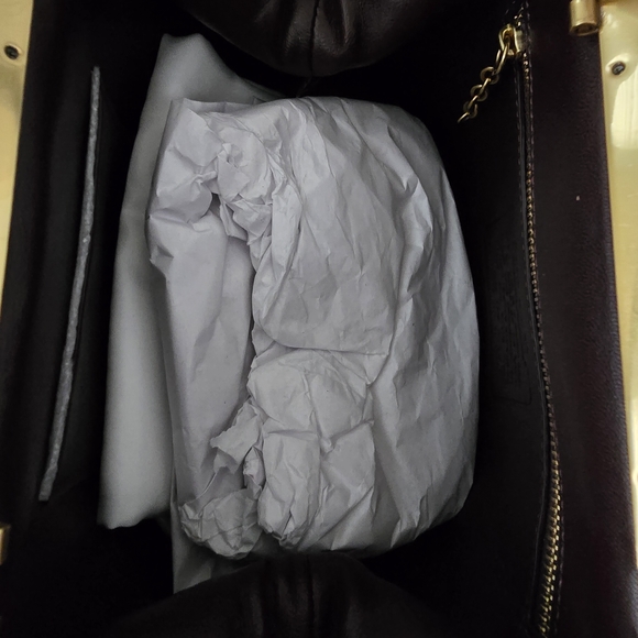 Coach Black Currant Small Kisslock Bag - Picture 5 of 5